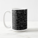 Search for mathematical equations mugs Black and white