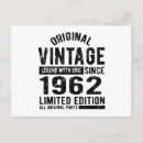 Search for 1962 postcards Birthday
