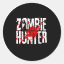 Search for zombie hunter stickers Halloween