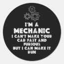 Search for funny mechanic stickers Garage