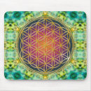 Search for gold fractal mouse mats Mandala