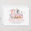 Search for princess 5th birthday invitations Enchanted forest