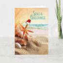 Search for beachy christmas cards Tropical
