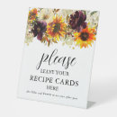 Search for recipe card signs Sunflower
