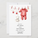 Search for clothesline baby shower invitations Teddy bear