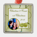Search for green apple christmas tree decorations Fruit