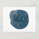 Search for aquarius zodiac sign postcards Celestial