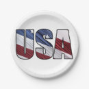 Search for red and blue paper plates Patriotism