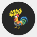 Search for fawkes stickers Rooster funny
