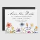 Search for colorful save the dates Boho