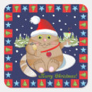 Search for cartoon christmas tree stickers Snow