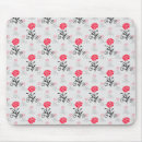 Search for flower design mouse mats Rose