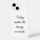 Search for poetry iphone cases Inspirational