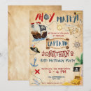 Search for cute pirate invitations Children