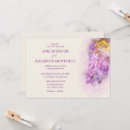 Search for wisteria wedding invitations Watercolour