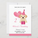 Search for labrador birthday invitations Cute