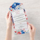 Search for 4th of july wedding invitations Red white and blue