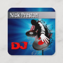 Search for beat business cards Disc jockey