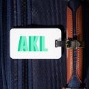 Search for college luggage tags Typography