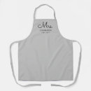 Search for newlyweds aprons Bride