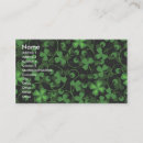 Search for ads business cards Black