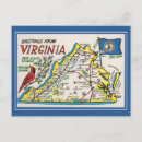 Search for virginia state bird postcards Map