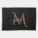 Search for gold tea towels Black and gold