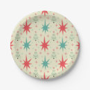 Search for mid century modern christmas plates Retro