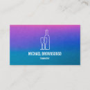 Search for sommelier business cards Liquor store