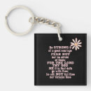 Search for be strong key rings Inspirational