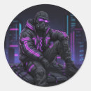 Search for dystopian stickers Cyberpunk