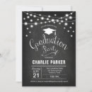 Search for chalkboard graduation invitations String lights