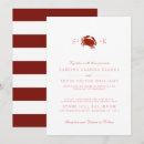 Search for crab wedding invitations Nautical