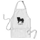 Search for cute pug aprons Mops