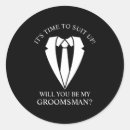 Search for suit and tie stickers Black