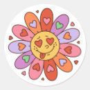 Search for hippie cartoon stickers Vintage