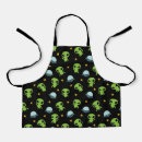 Search for alien aprons Space