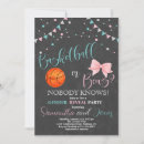 Search for basketball invitation gender reveal invitations He or she