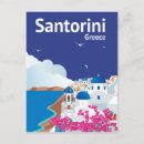 Search for cycladic island postcards Mediterranean sea