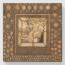 Search for art nouveau coasters Stained glass