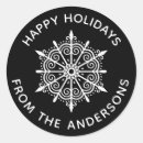 Search for elegant snowflake stickers Simple