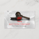 Search for auctioneer business cards Antique