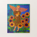 Search for angel wings puzzles Flowers