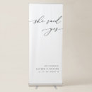 Search for she said yes wedding signs Elegant