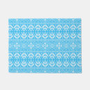 Search for blue snowflakes christmas doormats Snowflake pattern