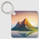 Search for beautiful sunrise key rings Mountain