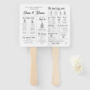 Search for fan wedding programs Minimalist