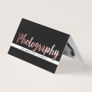 Search for photographer business cards Pink