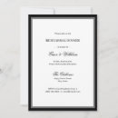 Search for formal rehearsal dinner invitations Classic