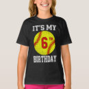 Search for 6th birthday girls tshirts 6 years old